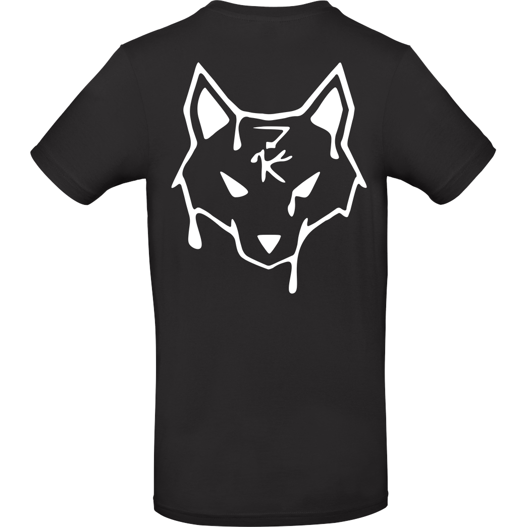 ZerKill Zerkill - Wolf T-Shirt B&C EXACT 190 - Black